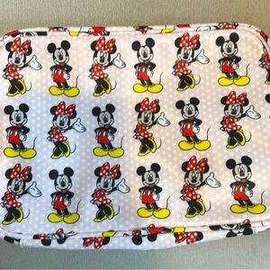 Stoney Clover Lane large Disney Mickey and Minnie Mouse pouch